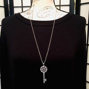 Sparkling Key Necklace